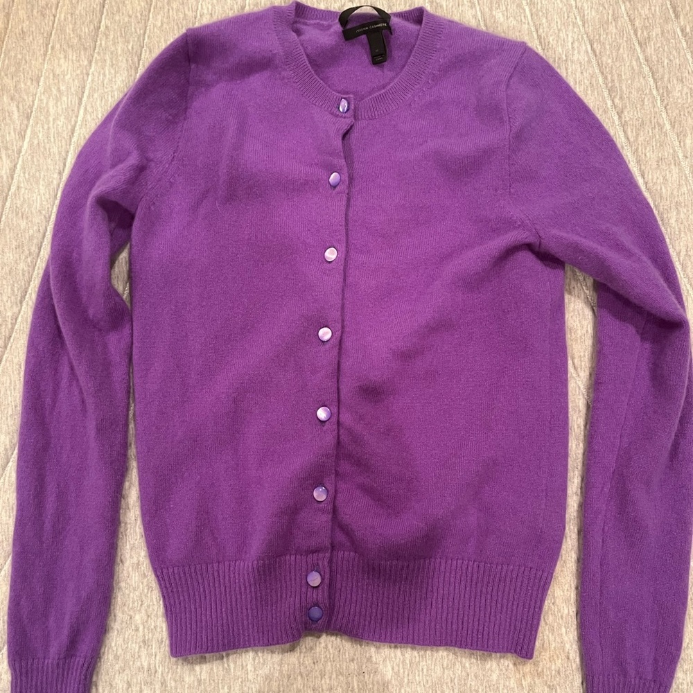 Italian cashmere sweater - purple